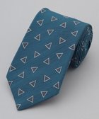 【五大陸/gotairiku / MEN】の【日本製】西陣ネクタイ_小紋柄 サックスブルー系4|ID: prp329100004657540 ipo3291000000034210683