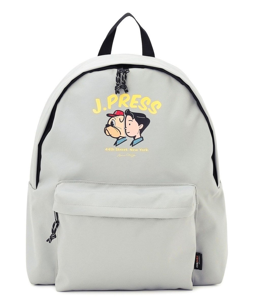 【ジェイ プレス/J.PRESS / MEN】の【AaronChang】【UNISEX】ナイロンキャンバス バックパック 人気、トレンドファッション・服の通販 founy(ファニー) 　ファッション　Fashion　レディースファッション　Fashion for Women　バッグ　Bags　イラスト　Illustration　キャンバス　Canvas, Canvas Fabric　デイパック　Daypack, Casual Backpack　プリント　Print, Printed Pattern　ベーシック　Basic, Essential　ユニセックス　Unisex, Genderless　リュック　Backpack, Rucksack　 other-1|ID: prp329100004657543 ipo3291000000033708302