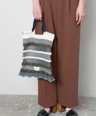 【トリコテ/Tricote】のボーダーシアー ニットバッグ 95GRAY|ID: prp329100004657563 ipo3291000000033708492