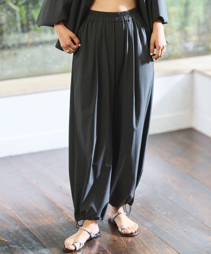 【ハッシュニュアンス/#Newans】の【UVカット・撥水】ワイドパンツ ラッシュガード インテリア・キッズ・メンズ・レディースファッション・服の通販 founy(ファニー) https://founy.com/ ファッション Fashion レディースファッション Fashion for Women パンツ Pants & Trousers シンプル Simple, Minimal ストレッチ Stretch, Stretchy Fabric ポケット Pocket, Pocket Detail ロング Long, Long-Length ワイド Wide, Wide Fit |ID: prp329100004657581 ipo3291000000034410998