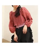 【グリーンパークス/Green Parks】のESCAR 2way シアーギンガムプルオーバー Dark Pink|ID: prp329100004657585 ipo3291000000033708833