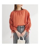 【グリーンパークス/Green Parks】の・ELENCARE DUE バックリボンブラウス Orange|ID: prp329100004657588 ipo3291000000033708881