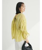 【グリーンパークス/Green Parks】の・ELENCARE DUE バックリボンブラウス Yellow|ID: prp329100004657588 ipo3291000000033708884
