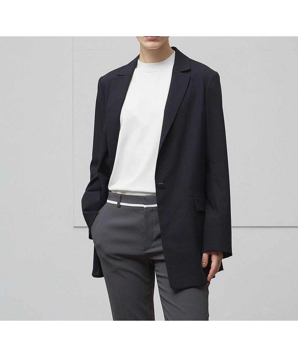 【ベイジ,/BEIGE,】のALGER / テーラードジャケット インテリア・キッズ・メンズ・レディースファッション・服の通販 founy(ファニー) 　ファッション　Fashion　レディースファッション　Fashion for Women　アウター　Coat / Outerwear Collection　レディースジャケット・軽アウター　Jackets　テーラードジャケット / 通勤・きれいめスタイル　Tailored Jackets & Blazers　インナー　Innerwear　ジャケット　Jacket, Outerwear　スリム　Slim, Slim Fit　マニッシュ　Mannish, Boyish　ロング　Long, Long-Length　エレガント 上品　Elegant　ビジネス 仕事 通勤　Business / Work / Commuting　夏　Summer　S/S・春夏　SS, Spring/Summer, Warm Season　A/W・秋冬　Autumn/Winter　Black|ID: prp329100004657598 ipo3291000000033709127