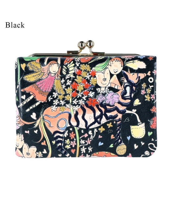 【ツモリチサト キャリー/tsumori chisato CARRY】のナチュラルラブ 財布 折財布 がま口 インテリア・キッズ・メンズ・レディースファッション・服の通販 founy(ファニー) https://founy.com/ ファッション Fashion レディースファッション Fashion for Women ミニ財布・二つ折り財布 Wallets & Card Cases イラスト Illustration プリント Print, Printed Pattern 手描き Hand-Drawn, Illustrated 財布 Wallet, Purse |ID: prp329100004657607 ipo3291000000033709381