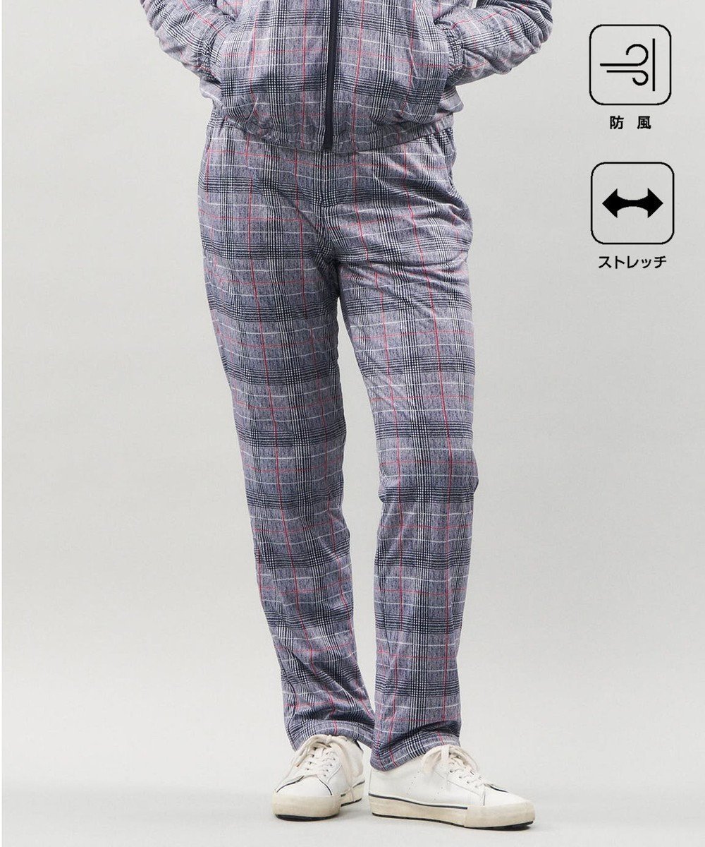 【23区 ゴルフ/NIJYUSANKU GOLF】のセットアップ可【WOMEN】【ストレッチ/防風】OCTAストレートボトム インテリア・キッズ・メンズ・レディースファッション・服の通販 founy(ファニー) 　ファッション　Fashion　レディースファッション　Fashion for Women　セットアップ　Matching Sets　レディースパンツ・ボトムス　Pants & Trousers / Bottoms　おすすめ　Recommended / Our Picks　ゴルフ　Golf　ストレッチ　Stretch, Stretchy Fabric　ストレート　Straight, Straight Cut　セットアップ　Set-Up, Coordinated Outfit　チェック　Check, Plaid, Tartan　ドット　Polka Dot, Dot Pattern　ボトム　Bottoms, Lower Wear　エレガント 上品　Elegant　A/W・秋冬　Autumn/Winter　軽量　Lightweight, Ultra Light　ネイビー系5|ID: prp329100004657612 ipo3291000000033709453