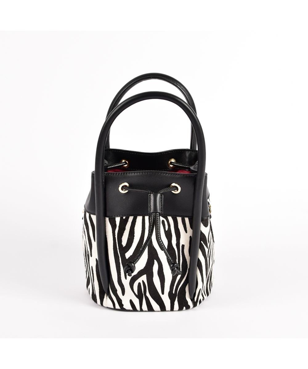 【ラ バガジェリー/LA BAGAGERIE】のカウヘアー2WAYバケットバッグ インテリア・キッズ・メンズ・レディースファッション・服の通販 founy(ファニー) 　ファッション　Fashion　レディースファッション　Fashion for Women　バッグ　Bags　トレンド　Trend, Trending Now　ポケット　Pocket, Pocket Detail　レオパード　Leopard, Animal Print　人気　Popular, Best Seller　ゼブラ|ID: prp329100004657614 ipo3291000000034484608