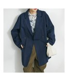 【クラフトスタンダードブティック/CRAFT STANDARD BOUTIQUE】のコットンギャバジンWテーラードジャケット Navy|ID: prp329100004657641 ipo3291000000033709835
