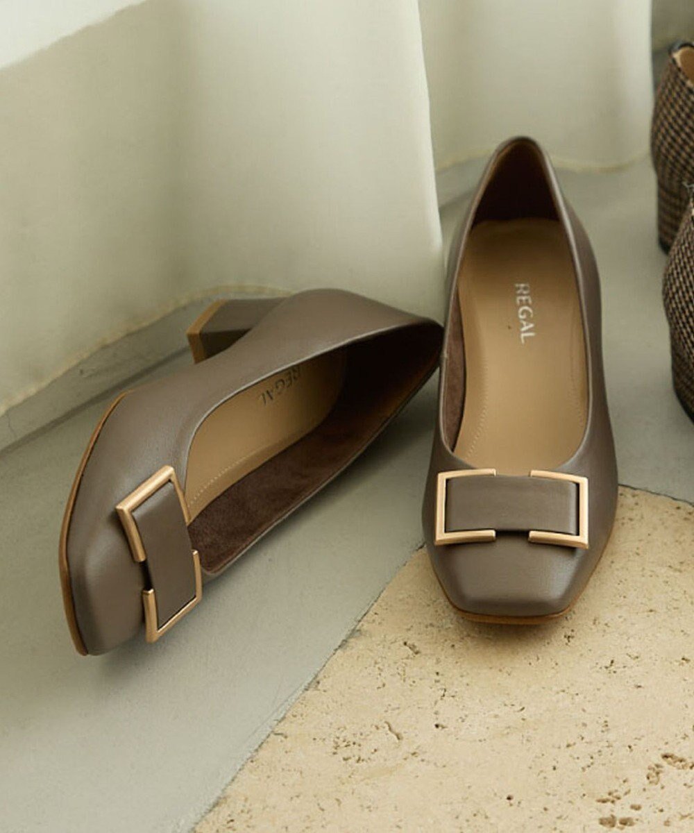 【リーガル フットコミュニティ/REGAL FOOT COMMUNITY】の【リーガルレディース】F53R スクエアトウパンプス パンプス インテリア・キッズ・メンズ・レディースファッション・服の通販 founy(ファニー)  ファッション Fashion レディースファッション Fashion for Women インソール Shoe Insole クッション Cushion, Throw Pillow フィット Fit, Slim Fit モチーフ Motif, Design Theme オーク|ID: prp329100004657673 ipo3291000000034328990