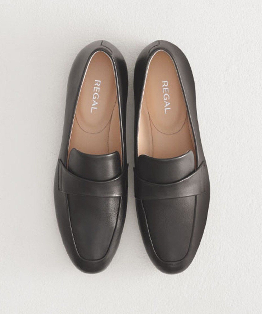 【リーガル フットコミュニティ/REGAL FOOT COMMUNITY】の【リーガルレディース】F63R フラットローファー フラットシューズ インテリア・キッズ・メンズ・レディースファッション・服の通販 founy(ファニー) 　ファッション　Fashion　レディースファッション　Fashion for Women　オケージョン　Occasion Wear　シューズ　Shoes, Footwear　シンプル　Simple, Minimal　フィット　Fit, Slim Fit　フラット　Flat, Flat Shoes　夏　Summer　S/S・春夏　SS, Spring/Summer, Warm Season　A/W・秋冬　Autumn/Winter　ブラック|ID: prp329100004657685 ipo3291000000034181128