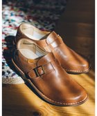 【リーガル フットコミュニティ/REGAL FOOT COMMUNITY】の【レッドウッドリバー レディース】R03A ベルト付スリッポン フラットシューズ ブラウン|ID: prp329100004657702 ipo3291000000034169473