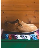 【リーガル フットコミュニティ/REGAL FOOT COMMUNITY】の【レッドウッドリバー レディース】R03A ベルト付スリッポン フラットシューズ キャメルスエード|ID: prp329100004657703 ipo3291000000034181145