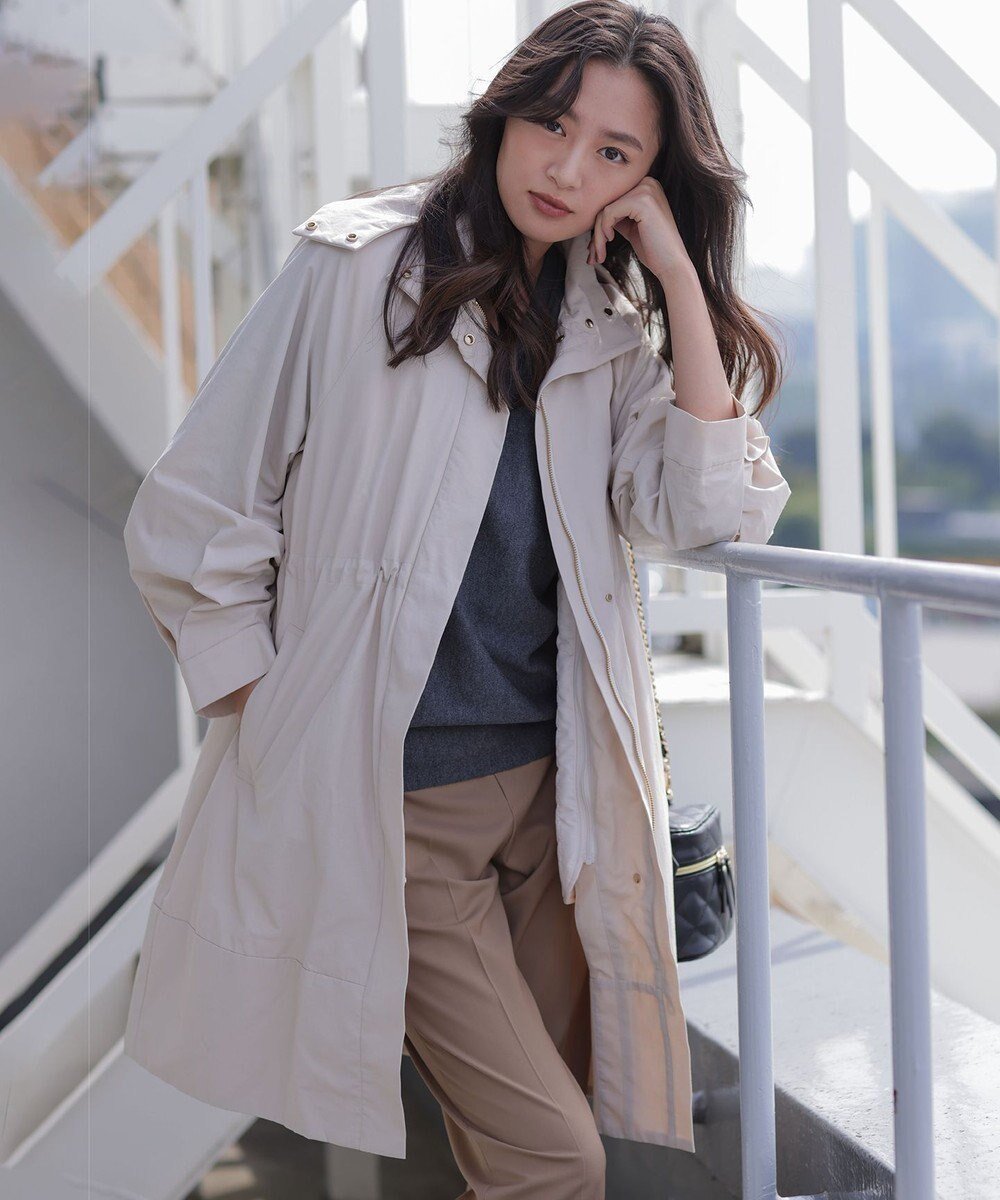 【組曲/KUMIKYOKU】の【WEB限定】中綿ライナー付き モッズコート 人気、トレンドファッション・服の通販 founy(ファニー) 　ファッション　Fashion　レディースファッション　Fashion for Women　アウター　Coat / Outerwear Collection　コート・ロングコート・ピーコート　Long Coats, Peacoats & More　レディースジャケット・軽アウター　Jackets　モッズコート・ミリタリー風アウター　Mods & Field Coats　春　Spring　秋　Autumn　キルティング　Quilted, Quilting　シンプル　Simple, Minimal　ジップ　Zip, Zipper　ジャケット　Jacket, Outerwear　スタンド　Stand Collar, Upright Stand　パターン　Pattern, Design Print　フォルム　Silhouette, Form　ミドル　Middle Length, Mid Height　ミリタリー　Military, Army Style　モッズコート　Mods Coat, Military Parka　ライナー　Liner, Inner Layer　ロング　Long, Long-Length　A/W・秋冬　Autumn/Winter　おすすめ　Recommended / Our Picks　 other-1|ID: prp329100004657708 ipo3291000000035664538