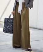 【自由区/JIYU-KU】の【洗える】デニムライクツイルワイド パンツ ブラウン|ID: prp329100004657712 ipo3291000000034145586