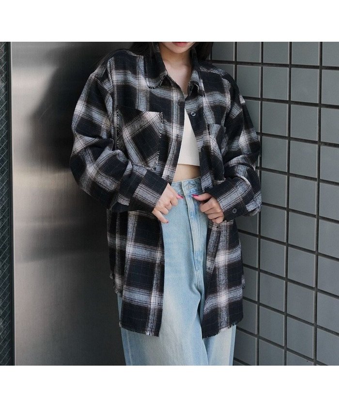 【ウィゴー/WEGO】のチェックBIGネルシャツ インテリア・キッズ・メンズ・レディースファッション・服の通販 founy(ファニー) https://founy.com/ ファッション Fashion レディースファッション Fashion for Women トップス・カットソー Cut & Sew Tops シャツ・ブラウス・オフィスカジュアル Elegant Blouses & Button-Ups インナー Innerwear 秋 Autumn キャップ Cap, Baseball Cap ショート Short, Short Length スマホ Smartphone, Mobile Device チェック Check, Plaid, Tartan トレンド Trend, Trending Now ミニスカート Mini Skirt, Short Skirt ワイド Wide, Wide Fit 冬 Winter / This Winter A/W・秋冬 Autumn/Winter |ID: prp329100004657735 ipo3291000000033710252