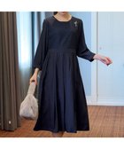 【ティアクラッセ/Tiaclasse】のレース切替ワンピース ネイビー|ID: prp329100004657747 ipo3291000000033710290