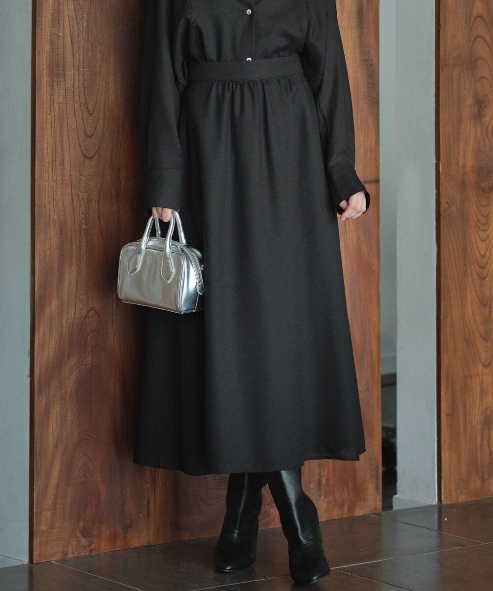 【アイシービー/iCB】の【洗える】 シアービエラ フレアスカート 人気、トレンドファッション・服の通販 founy(ファニー) 　ファッション　Fashion　レディースファッション　Fashion for Women　スカート　Skirts　Aライン・フレアスカート　A-Line & Flared Skirts　洗える　Machine Washable　ギャザー　Gathered, Ruffled　シアー　Sheer, See-Through　セットアップ　Set-Up, Coordinated Outfit　ドレープ　Drape, Draping Fabric　フレア　Flare, Flared　A/W・秋冬　Autumn/Winter　おすすめ　Recommended / Our Picks　2025年　2025　2025-2026秋冬・A/W　Autumn/Winter 2025–26 AW25–26　 other-1|ID: prp329100004657758 ipo3291000000034082654