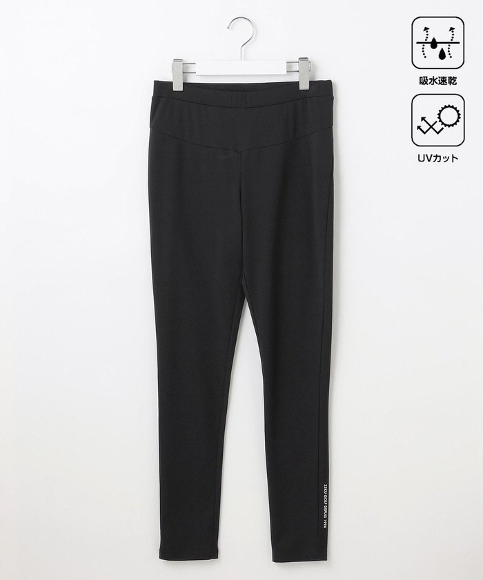 【23区 ゴルフ/NIJYUSANKU GOLF】の【WOMEN】【吸水速乾/UVカット】レギンスパンツ インテリア・キッズ・メンズ・レディースファッション・服の通販 founy(ファニー) https://founy.com/ ファッション Fashion レディースファッション Fashion for Women パンツ Pants & Trousers レギンス Leggings & Stretch Pants スピンドル Spindle, Drawcord プリント Print, Printed Pattern ベーシック Basic, Essential レギンス Leggings, Stretch Pants 吸水 Absorbent, Quick-Dry 秋 Autumn A/W・秋冬 Autumn/Winter |ID: prp329100004657910 ipo3291000000033711153