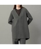 【ネイヴ/NAVE】の【xNAVE】川上桃子コラボ ニットジャケット 人気、トレンドファッション・服の通販 founy(ファニー) ファッション Fashion レディースファッション Fashion for Women アウター Coat / Outerwear Collection レディースジャケット・軽アウター Jackets カーディガン Cardigan, Knitwear コラボ Collaboration, Collab シンプル Simple, Minimal ジャケット Jacket, Outerwear ストレッチ Stretch, Stretchy Fabric セットアップ Set-Up, Coordinated Outfit セーター Sweater, Knitwear ダブル Double, Double-Breasted フロント Front, Front Design A/W・秋冬 Autumn/Winter おすすめ Recommended / Our Picks thumbnail グレー系|ID: prp329100004657911 ipo3291000000033711162