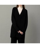 【ネイヴ/NAVE】の【xNAVE】川上桃子コラボ ニットジャケット 人気、トレンドファッション・服の通販 founy(ファニー) ファッション Fashion レディースファッション Fashion for Women アウター Coat / Outerwear Collection レディースジャケット・軽アウター Jackets カーディガン Cardigan, Knitwear コラボ Collaboration, Collab シンプル Simple, Minimal ジャケット Jacket, Outerwear ストレッチ Stretch, Stretchy Fabric セットアップ Set-Up, Coordinated Outfit セーター Sweater, Knitwear ダブル Double, Double-Breasted フロント Front, Front Design A/W・秋冬 Autumn/Winter おすすめ Recommended / Our Picks thumbnail ブラック系|ID: prp329100004657911 ipo3291000000033711164