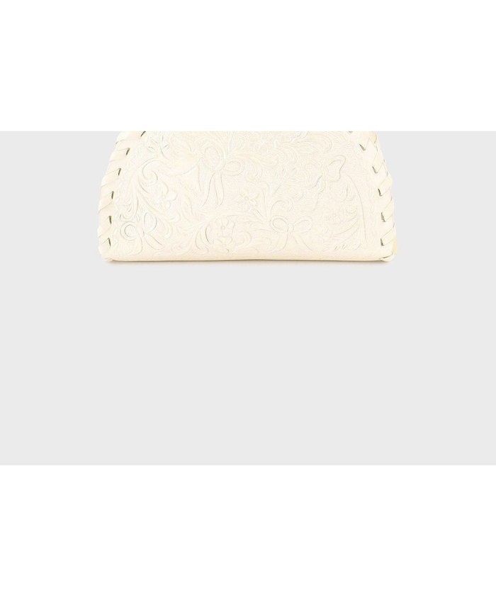 【グレース コンチネンタル/GRACE CONTINENTAL】のV_circle pouch インテリア・キッズ・メンズ・レディースファッション・服の通販 founy(ファニー) https://founy.com/ ファッション Fashion レディースファッション Fashion for Women ミニ財布・二つ折り財布 Wallets & Card Cases ポーチ&ミニバッグ Pouches & Mini Bags ウォレット Wallet ヴィンテージ Vintage Style 財布 Wallet, Purse 定番 Standard, Basic Item ハーフ Half, Half-Length ポーチ Pouch, Small Case リボン Ribbon, Bow ギフト プレゼント Gift / Present |ID: prp329100004657924 ipo3291000000033711270
