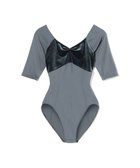 【チャコット/Chacott】の5分袖レオタード アッシュグレー|ID: prp329100004657970 ipo3291000000034474315