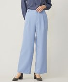 【ジェイ プレス/J.PRESS】の【洗える】ノルディスバックスキン ワイド パンツ ブルー系|ID: prp329100004658021 ipo3291000000033712226