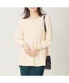 【エニィ スィス/any SiS】の【洗える】ペプラムニット プルオーバー アイボリー|ID: prp329100004658174 ipo3291000000033714112