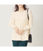 【エニィ スィス/any SiS】の【洗える】ペプラムニット プルオーバー アイボリー|ID: prp329100004658174 ipo3291000000034387884