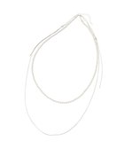 【イェッカ ヴェッカ/YECCA VECCA】の【2SET】メタルボールスライドネックレス Silver|ID: prp329100004658209 ipo3291000000033714555