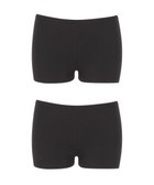 【ウィング/Wing】のジュニア オーバーパンツ 綿混(身生地部) 抗菌防臭(身生地部) やさしい肌あたり 【2枚セット】 はきこみ丈ふつう RJ4500 ウイング/ワコール ブラック|ID: prp329100004658215 ipo3291000000033842008