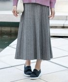 【ティアクラッセ/Tiaclasse】の【洗える】ラメニットスカート グレー|ID: prp329100004658251 ipo3291000000033714958