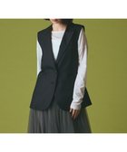 【グレース コンチネンタル/GRACE CONTINENTAL】のシルクツイルジレ ブラック|ID: prp329100004658262 ipo3291000000033716150