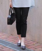【ティアクラッセ/Tiaclasse】の【洗える】裏起毛ストレッチテーパードパンツ ブラック|ID: prp329100004658266 ipo3291000000033716176