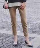 【ティアクラッセ/Tiaclasse】の【洗える】裏起毛ストレッチテーパードパンツ キャメル|ID: prp329100004658266 ipo3291000000034289811