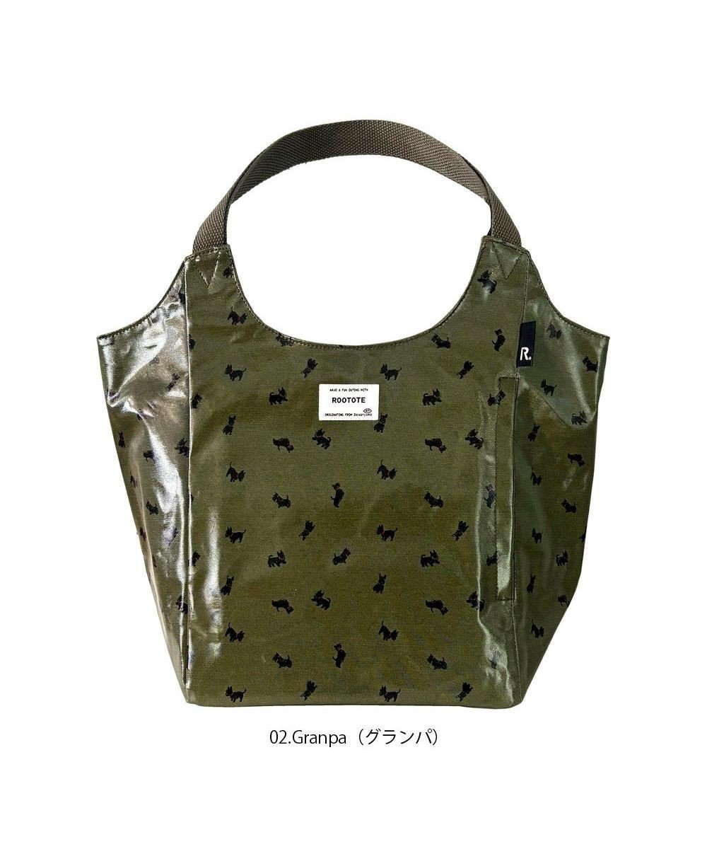 【ルートート/ROOTOTE】の3602【ラミネート加工 肩掛け】 EU.ラウンド.ラミネート-S インテリア・キッズ・メンズ・レディースファッション・服の通販 founy(ファニー) ファッション Fashion レディースファッション Fashion for Women バッグ Bags カメラ Camera Accessories パターン Pattern, Design Print プリント Print, Printed Pattern ボックス Boxy, Box Shape ポケット Pocket, Pocket Detail ポーチ Pouch, Small Case モチーフ Motif, Design Theme ラウンド Round, Round Neck ランダム Random, Irregular 新作・新入荷 New Arrivals / New In 02:グランパ|ID: prp329100004658553 ipo3291000000033716598