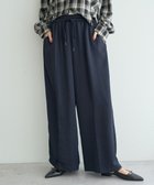 【イェッカ ヴェッカ/YECCA VECCA】のビンテージサテンイージーワイドパンツ Navy|ID: prp329100004658569 ipo3291000000033716700