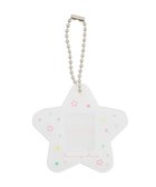 【ウィゴー/WEGO】の【痛バ&推し活グッズ】カラフルスターIDフォトケースキーホルダー ホワイト|ID: prp329100004658603 ipo3291000000033716928