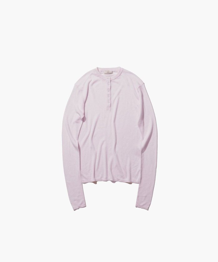 【エイトン/ATON】のTENCEL SILK CIRCULER RIB ヘンリーネックセーター インテリア・キッズ・メンズ・レディースファッション・服の通販 founy(ファニー) https://founy.com/ ファッション Fashion レディースファッション Fashion for Women トップス・カットソー Cut & Sew Tops ニット Knit Tops & Sweaters インナー Innerwear カットソー Cut and Sewn Top シルク Silk, 100% Silk セーター Sweater, Knitwear タートルネック Turtleneck, High Neck ボトム Bottoms, Lower Wear A/W・秋冬 Autumn/Winter |ID: prp329100004658638 ipo3291000000033717164