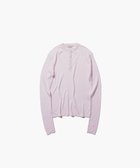 【エイトン/ATON】のTENCEL SILK CIRCULER RIB ヘンリーネックセーター PINK|ID: prp329100004658638 ipo3291000000036299495
