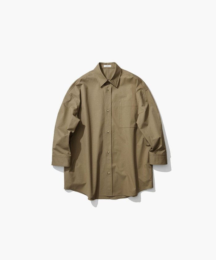【エイトン/ATON】のORGANIC COTTON TWILL オーバーサイズシャツジャケット インテリア・キッズ・メンズ・レディースファッション・服の通販 founy(ファニー) https://founy.com/ ファッション Fashion レディースファッション Fashion for Women アウター Coat / Outerwear Collection レディースジャケット・軽アウター Jackets インド Indian Textile インナー Innerwear ジャケット Jacket, Outerwear スリット Slit, Slit Detail ツイル Twist, Twisted Detail デニム Denim, Jeans Material ドレス Dress, One-Piece ドレープ Drape, Draping Fabric ポケット Pocket, Pocket Detail 夏 Summer S/S・春夏 SS, Spring/Summer, Warm Season A/W・秋冬 Autumn/Winter |ID: prp329100004658669 ipo3291000000033717399