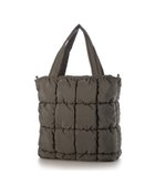 【アンビリオン/UNBILLION】のカシュカシュ cachecache / ゴムキルト2wayトートバッグ GY|ID: prp329100004658670 ipo3291000000035915540