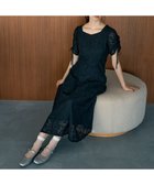 【アースミュージックアンドエコロジー/earth music&ecology】のパネル切り替えレースワンピース 人気、トレンドファッション・服の通販 founy(ファニー) ファッション Fashion レディースファッション Fashion for Women ワンピース Dresses エレガント 上品 Elegant サテン Satin, Glossy Fabric スリーブ Sleeve, Long Sleeve / Short Sleeve デコルテ Décolleté, Neckline フォルム Silhouette, Form フラワー Flower, Floral フレア Flare, Flared フロント Front, Front Design ポケット Pocket, Pocket Detail リボン Ribbon, Bow レース Lace, Lace Fabric A/W・秋冬 Autumn/Winter 透かし Cut-Out, Lacework thumbnail Black|ID: prp329100004658673 ipo3291000000033717422