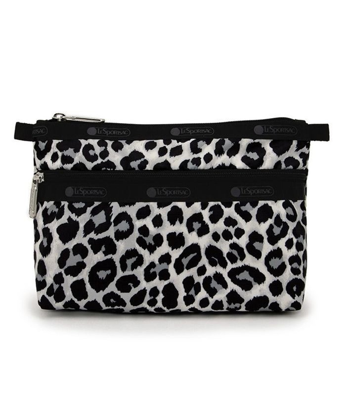 【レスポートサック/LeSportsac】のCOSMETIC CLUTCH/ニュートラルレオパード インテリア・キッズ・メンズ・レディースファッション・服の通販 founy(ファニー) https://founy.com/ ファッション Fashion レディースファッション Fashion for Women バッグ Bags ミニ財布・二つ折り財布 Wallets & Card Cases ポーチ&ミニバッグ Pouches & Mini Bags おすすめ Recommended / Our Picks クラッチ Clutch, Clutch Bag ポケット Pocket, Pocket Detail ポーチ Pouch, Small Case レオパード Leopard, Animal Print 旅行 Travel 財布 Wallet, Purse |ID: prp329100004658695 ipo3291000000033717520