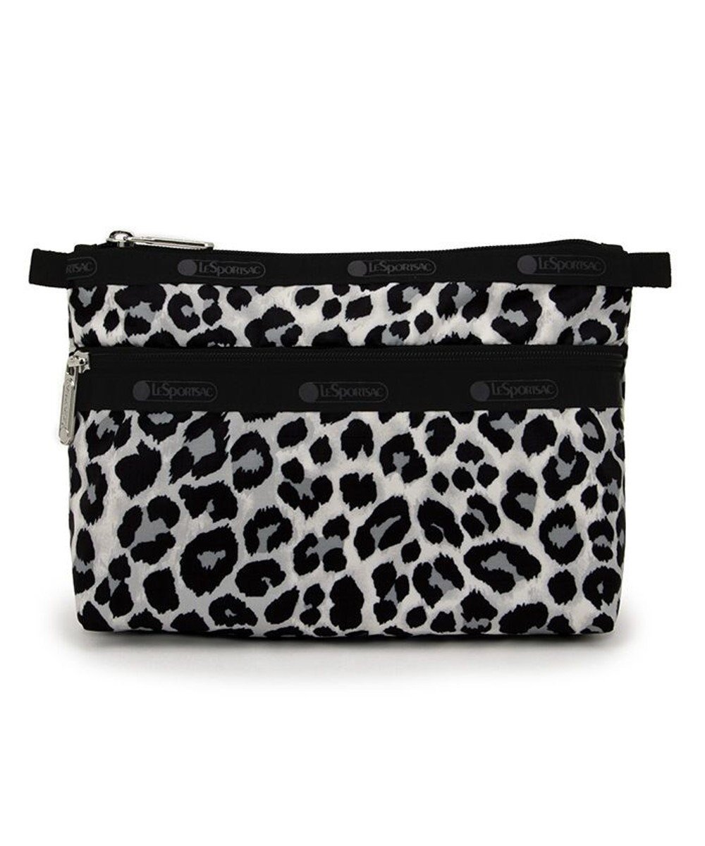 【レスポートサック/LeSportsac】のCOSMETIC CLUTCH/ニュートラルレオパード 人気、トレンドファッション・服の通販 founy(ファニー) 　ファッション　Fashion　レディースファッション　Fashion for Women　バッグ　Bags　ミニ財布・二つ折り財布　Wallets & Card Cases　ポーチ&ミニバッグ　Pouches & Mini Bags　おすすめ　Recommended / Our Picks　クラッチ　Clutch, Clutch Bag　ポケット　Pocket, Pocket Detail　ポーチ　Pouch, Small Case　レオパード　Leopard, Animal Print　旅行　Travel　財布　Wallet, Purse　 other-1|ID: prp329100004658695 ipo3291000000033717520