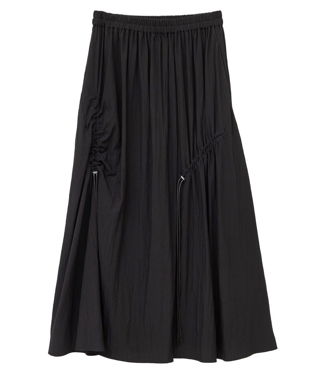 【イェッカ ヴェッカ/YECCA VECCA】のドロストデザインロングスカート インテリア・キッズ・メンズ・レディースファッション・服の通販 founy(ファニー) 　ファッション　Fashion　レディースファッション　Fashion for Women　スカート　Skirts　ロングスカート　Long Skirts / Maxi & Midi Skirts　おすすめ　Recommended / Our Picks　アシンメトリー　Asymmetrical Style　シンプル　Simple, Minimal　ポケット　Pocket, Pocket Detail　ヴィンテージ　Vintage Style　A/W・秋冬　Autumn/Winter　Black|ID: prp329100004658725 ipo3291000000033717697