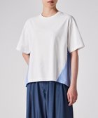【ポール スミス/Paul Smith】のシャツ コンビ フレア カットソー ホワイト|ID: prp329100004658738 ipo3291000000033717806