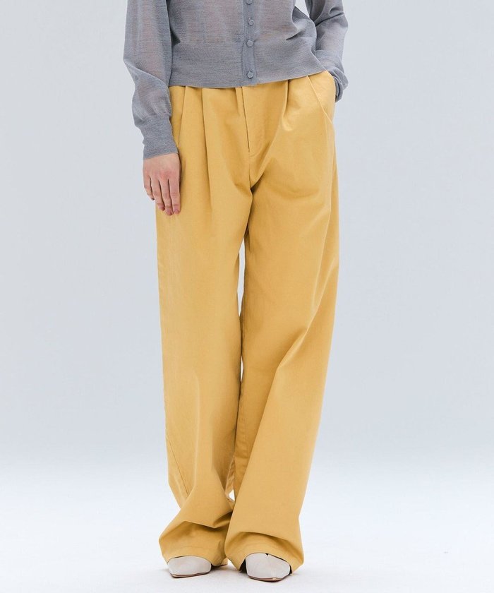 【ベイジ,/BEIGE,】の【洗える】HAMLIN / コットンストレッチ2タックワイドパンツ インテリア・キッズ・メンズ・レディースファッション・服の通販 founy(ファニー) https://founy.com/ ファッション Fashion レディースファッション Fashion for Women パンツ Pants & Trousers 洗える Machine Washable コンパクト Compact, Small Size ストレッチ Stretch, Stretchy Fabric ピーチ Peach, Soft Touch リラックス Relax, Relaxed Fit A/W・秋冬 Autumn/Winter S/S・春夏 SS, Spring/Summer, Warm Season 夏 Summer |ID: prp329100004658768 ipo3291000000033717958