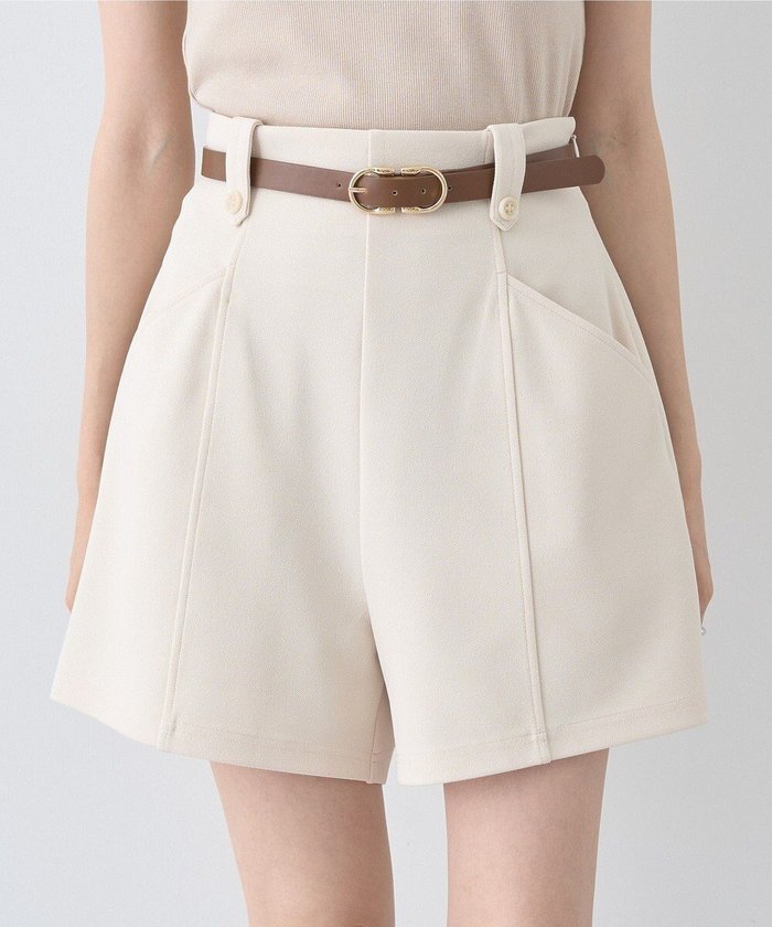 【アースミュージックアンドエコロジー/earth music&ecology】のベルト付きタブデザインショートパンツ インテリア・キッズ・メンズ・レディースファッション・服の通販 founy(ファニー) https://founy.com/ ファッション Fashion レディースファッション Fashion for Women パンツ Pants & Trousers ショートパンツ・ハーフパンツ High-Waisted & Relaxed Shorts ベルト&ウエストマーク Belts & Waist Accessories ショート Short, Short Length シンプル Simple, Minimal ストレッチ Stretch, Stretchy Fabric ポケット Pocket, Pocket Detail A/W・秋冬 Autumn/Winter |ID: prp329100004658784 ipo3291000000035871116