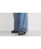 【アースミュージックアンドエコロジー/earth music&ecology】のサイドチュールデニムパンツ Indigo|ID: prp329100004658786 ipo3291000000035423056